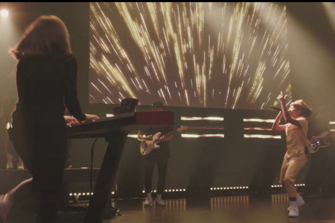 The music video was performed by a mixture of staff and volunteers