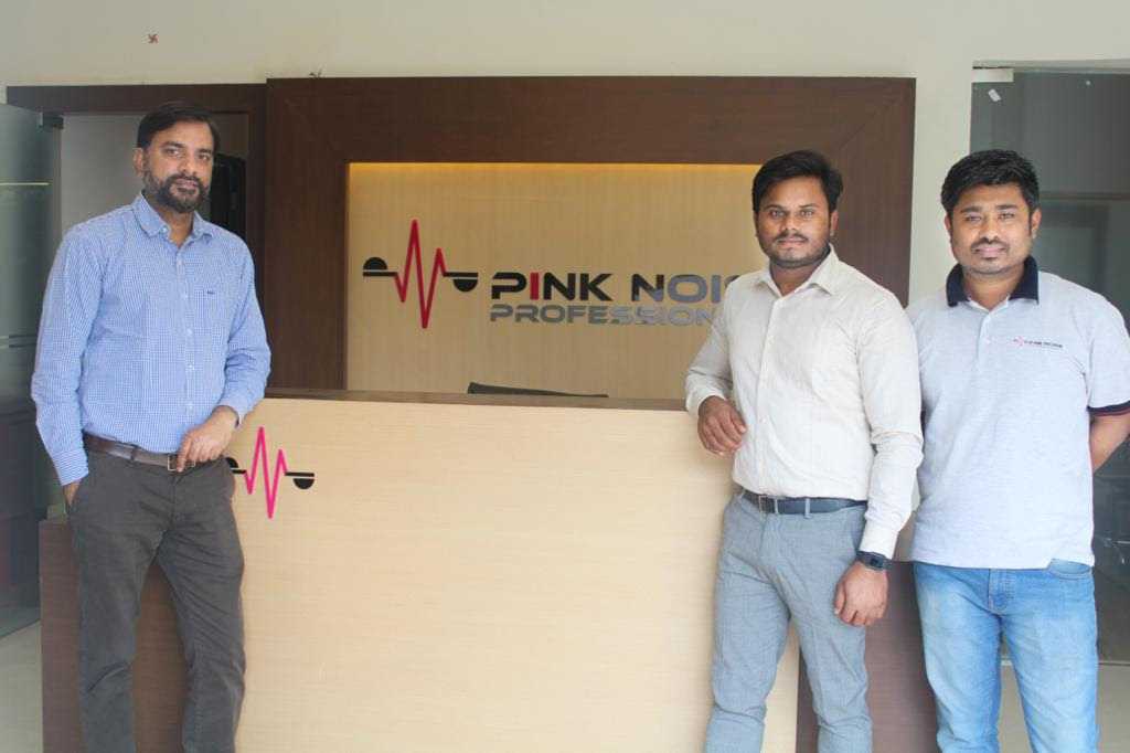 Pink Noise Professionals - Shailesh Awasthi, Vikram Yadav and Vijay Sinha