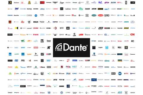 The total number of OEM brands now working with Dante has reached 518