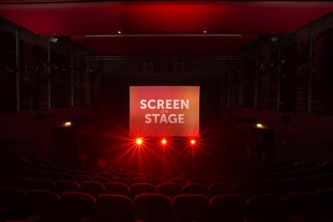 Screen On Stage will show content in high definition