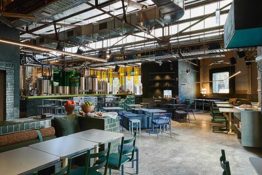 The venue is on the site of an old furniture factory, with a capacity of just under 200 The venue is on the site of an old furniture factory, with a capacity of just under 200