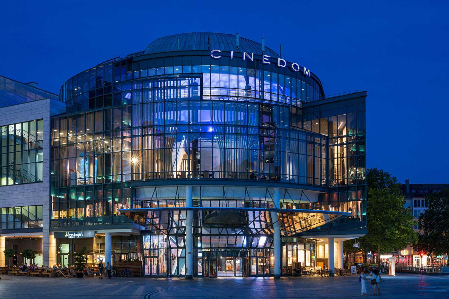 Cologne Cinedom is one of the largest movie theatres in Germany (photo: Linus Lintner)