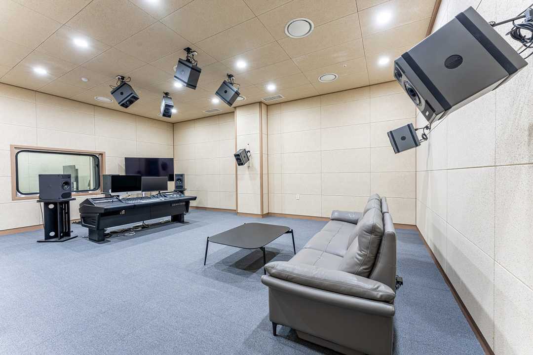 The new facility has five studios including a Dolby Atmos ADR/Re-recording room The new facility has five studios including a Dolby Atmos ADR/Re-recording room