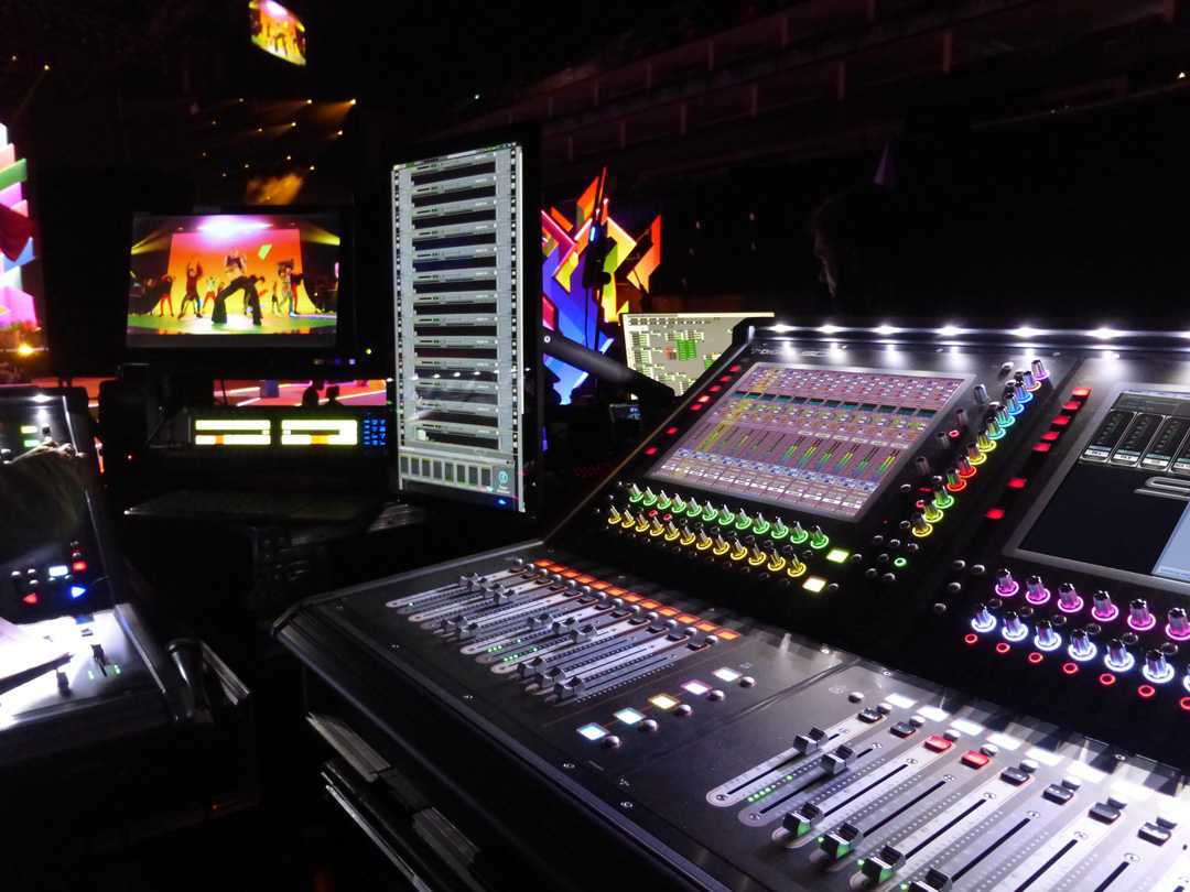 DiGiCo desks were a key ingredient of the sound system