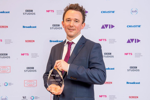 Award winner - Charlie Jenkins, NFTS graduate in cinematography