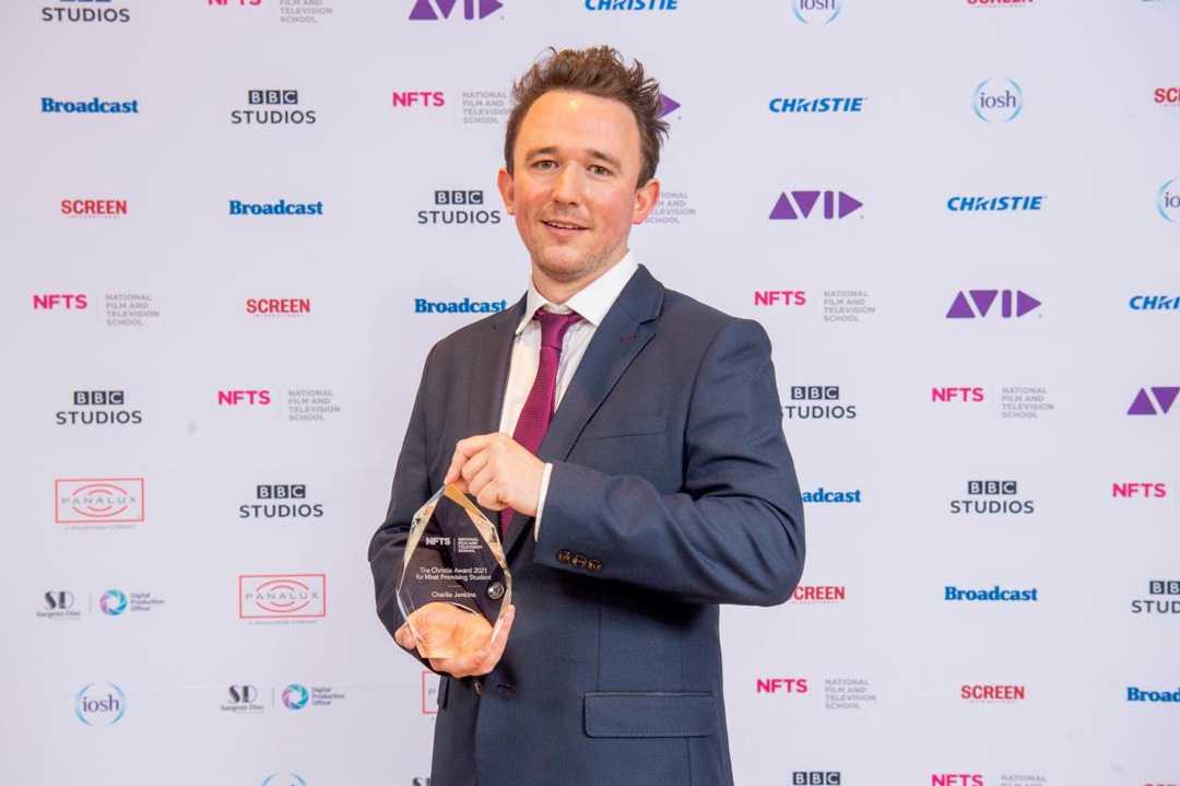 Award winner - Charlie Jenkins, NFTS graduate in cinematography