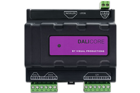 The DaliCore integrates easily with third party devices