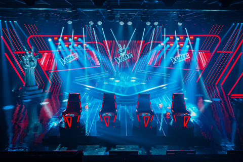 A substantial roster of Claypaky fixtures light the show