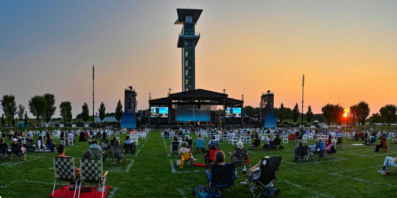 Outdoor opera in Cincinnati