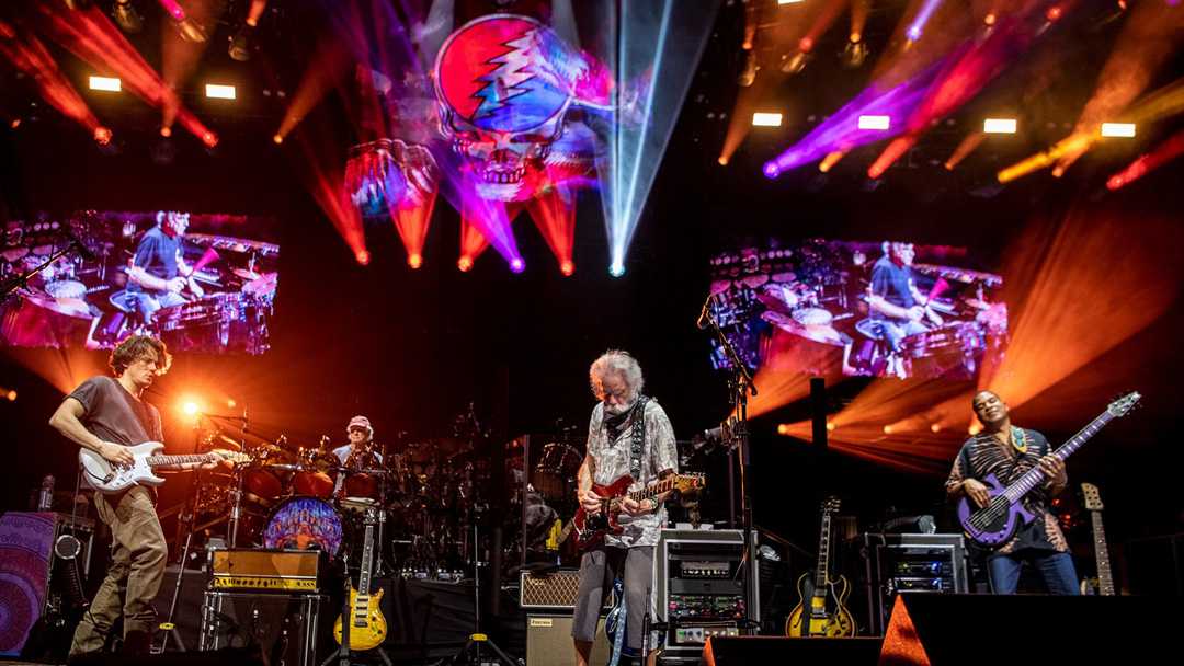 Formed in 2015, Dead & Company includes former Grateful Dead members Bob Weir, Mickey Hart, and Bill Kreutzmann