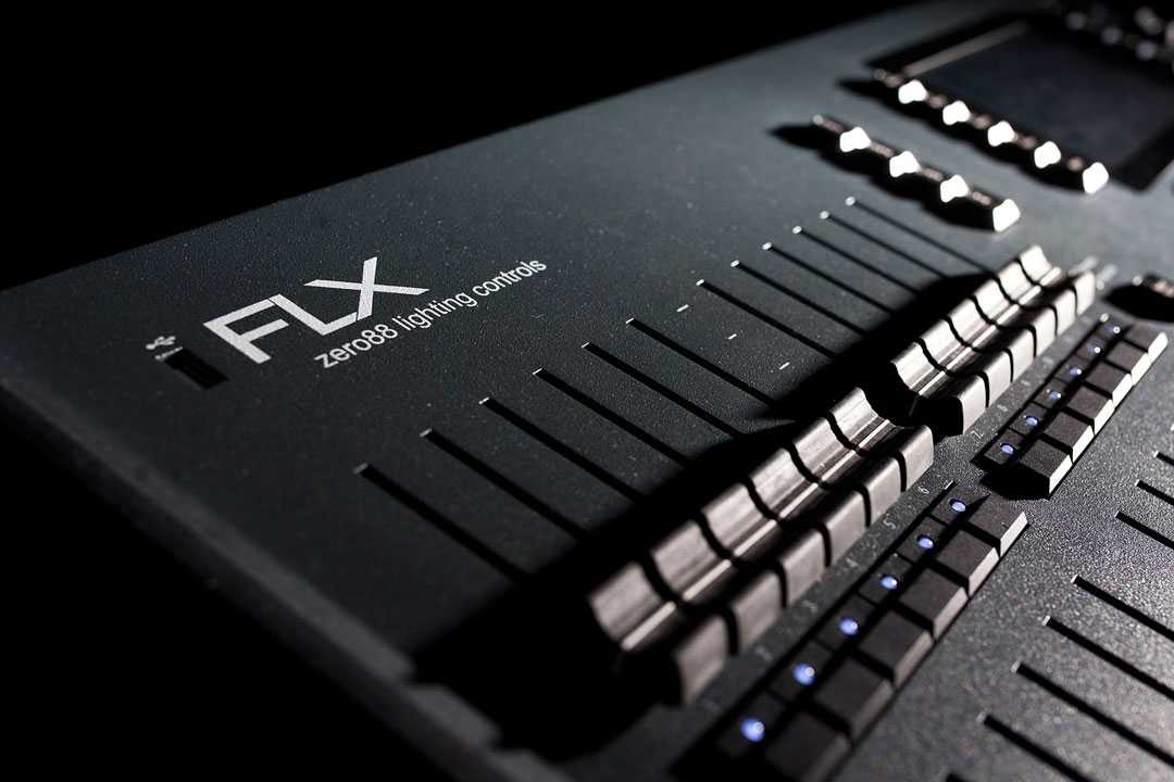 Two Zero 88 FLX consoles are at the heart of the control set up