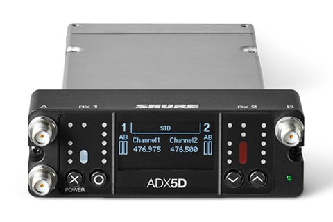 The new third-party integration lets sound mixers control the ADX5D from their mix position