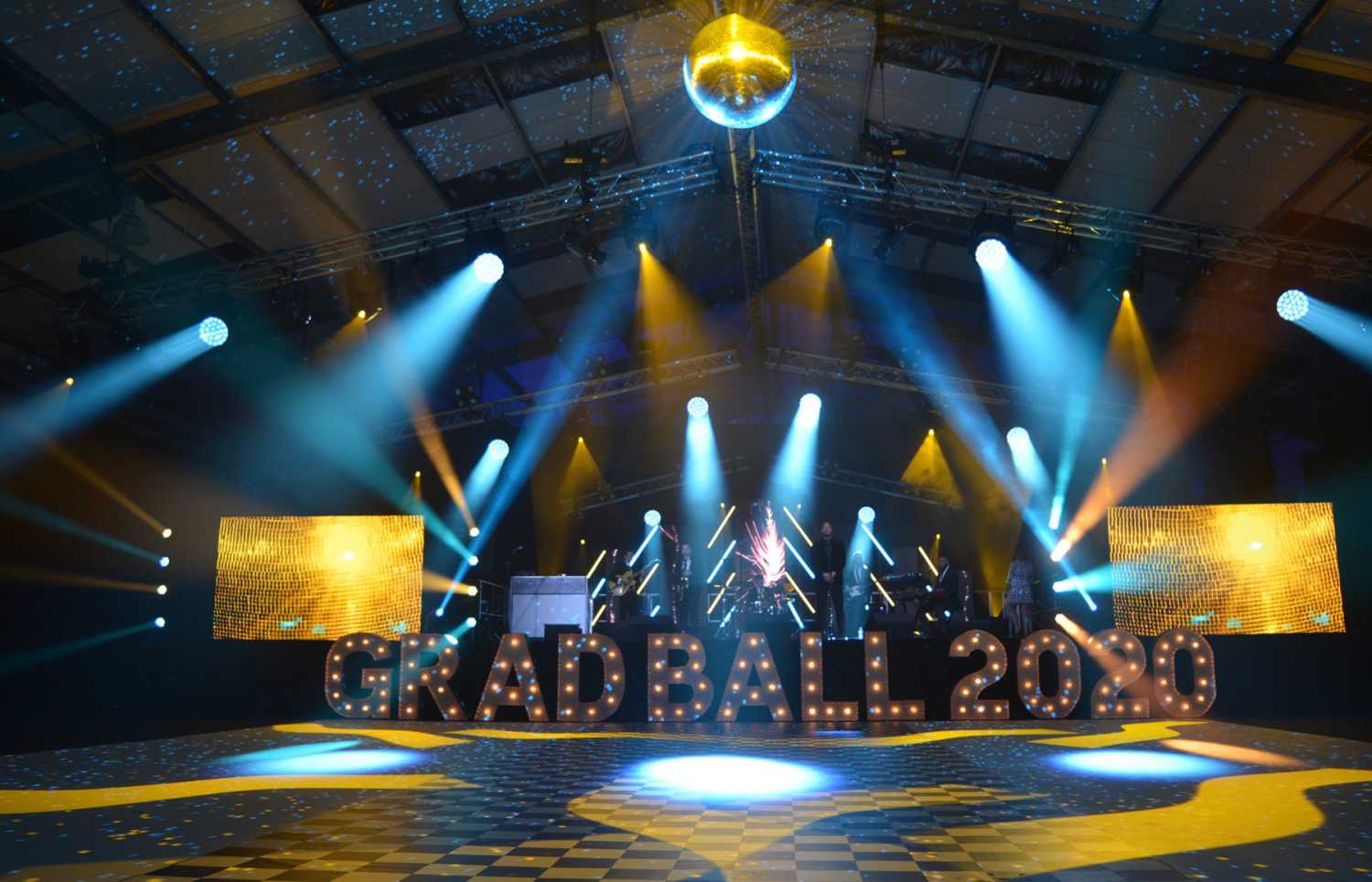 The black-tie gathering was staged at Newark Show Ground