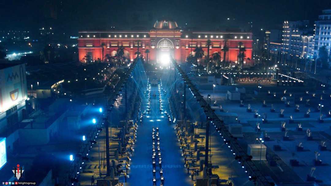 The Golden Parade was organised by The Ministry of Tourism and Antiques