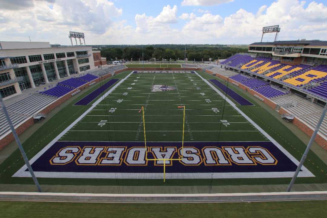 Crusader Stadium is the home of the NCAA Cru Football team