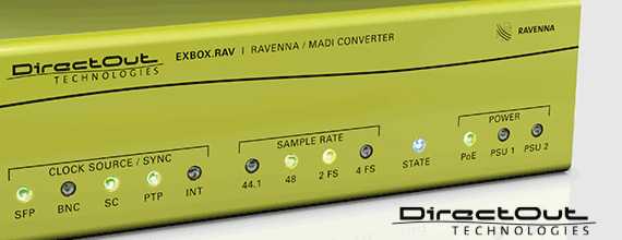 Honoured by DirectOut are tm stagetec systems, SeeSound and ITR Engineering