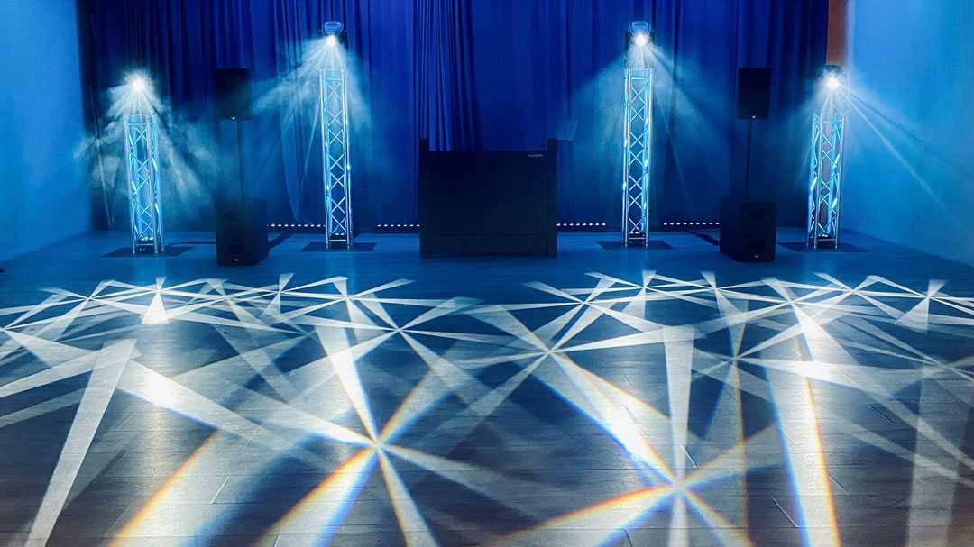 LightsOn supplies creative lightshows for a broad mix of events