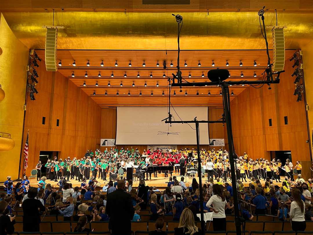 The event was held at Abravanel Hall, home of the Utah Symphony (photo: Shannon Weight)