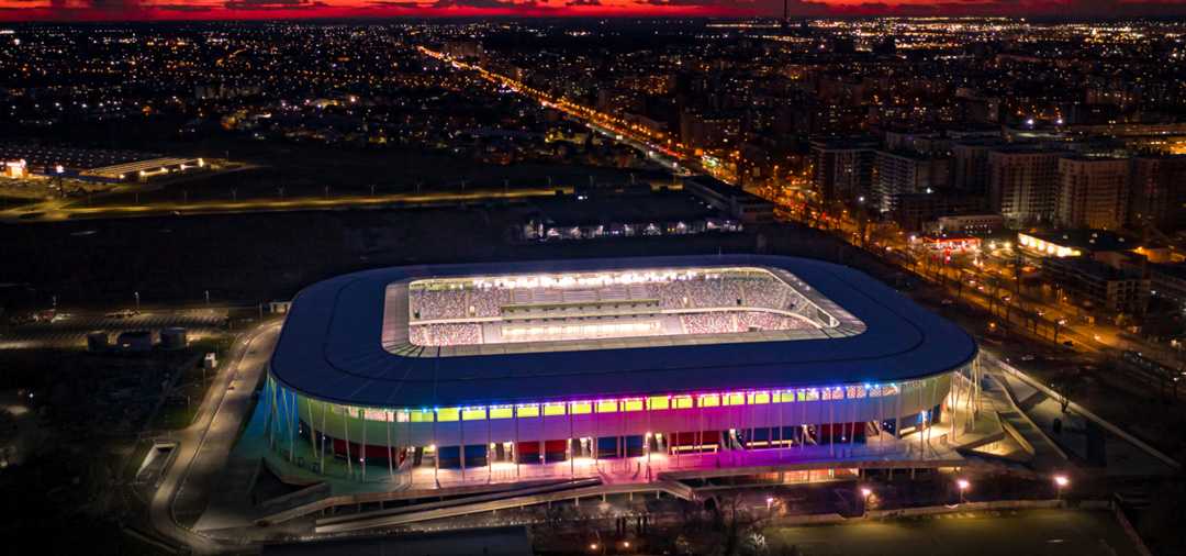 The Steaua Stadium is is now the largest sports complex in Romania