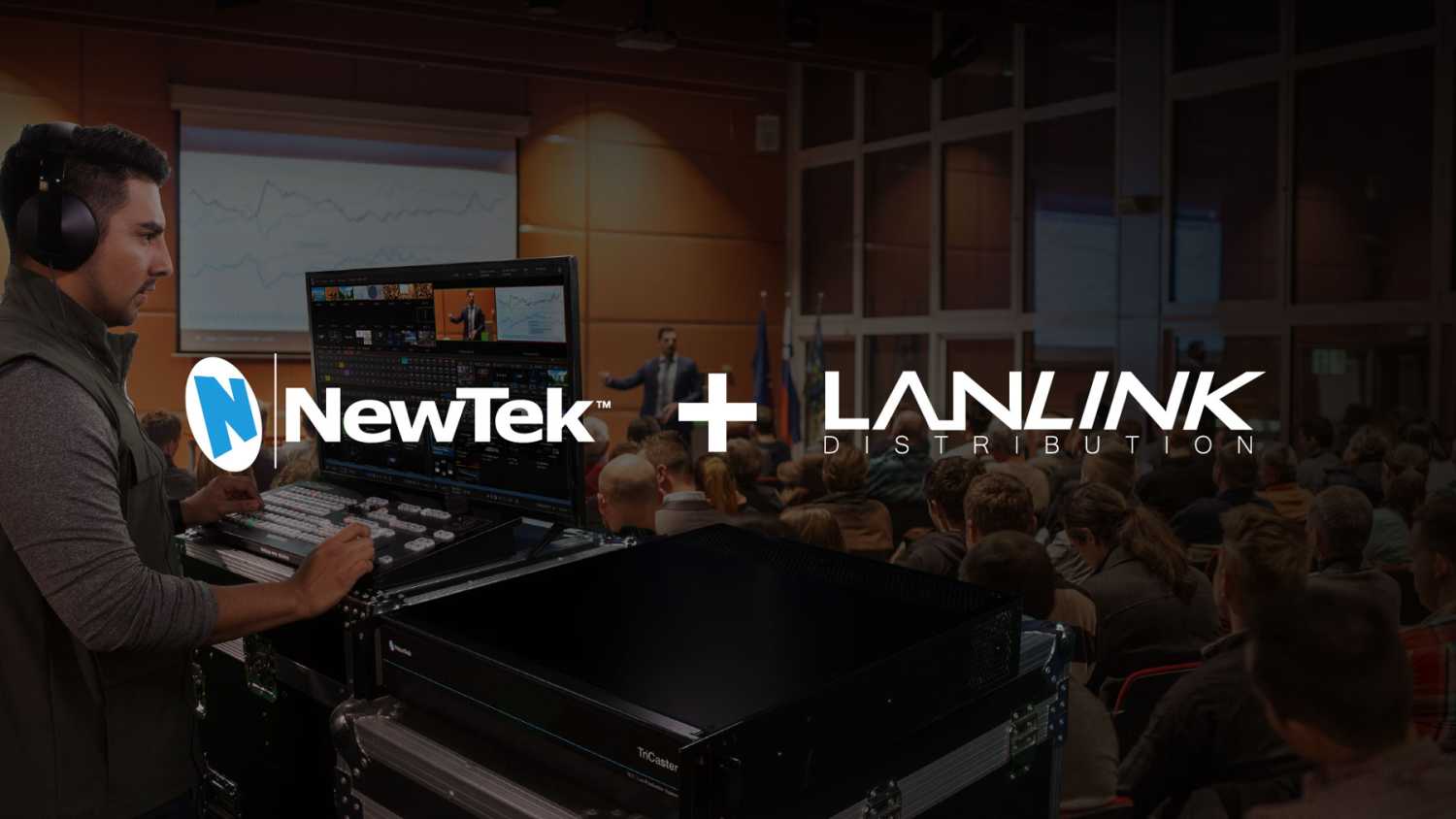 Lanlink will hold a range of NewTek stock in Sweden for quick delivery to the network