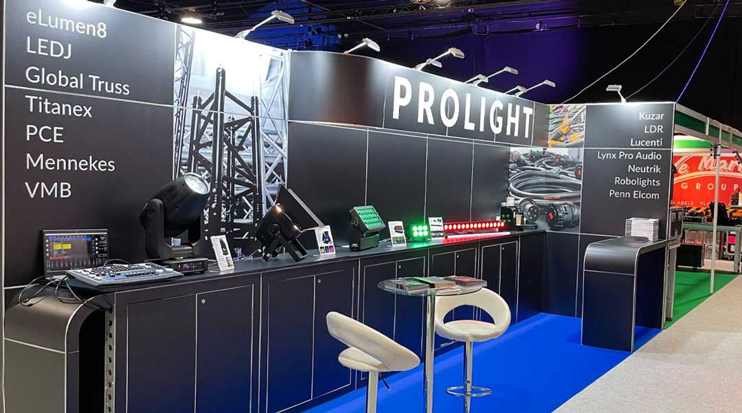 Prolight showed fixtures from LEDJ and eLumen8 along with the new pixel bars from Lucenti