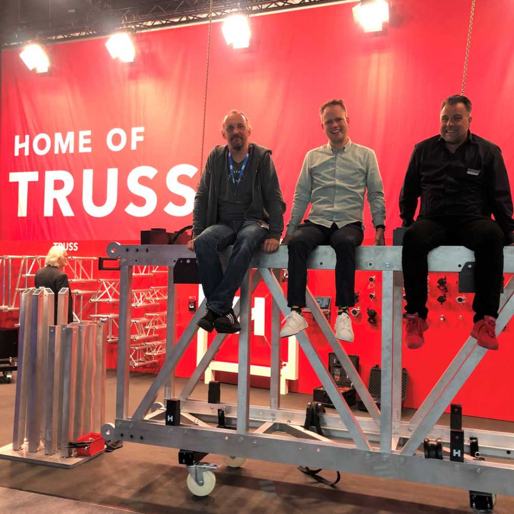 Podiumtechniek will distribute the HOF brands HOF trusses including the MLT2, XOOP Lighting and CJS Couplers