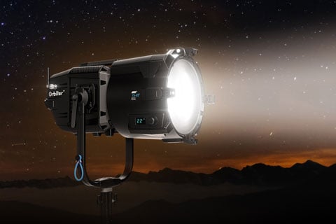 The new Orbiter Fresnel lens delivers true Fresnel output