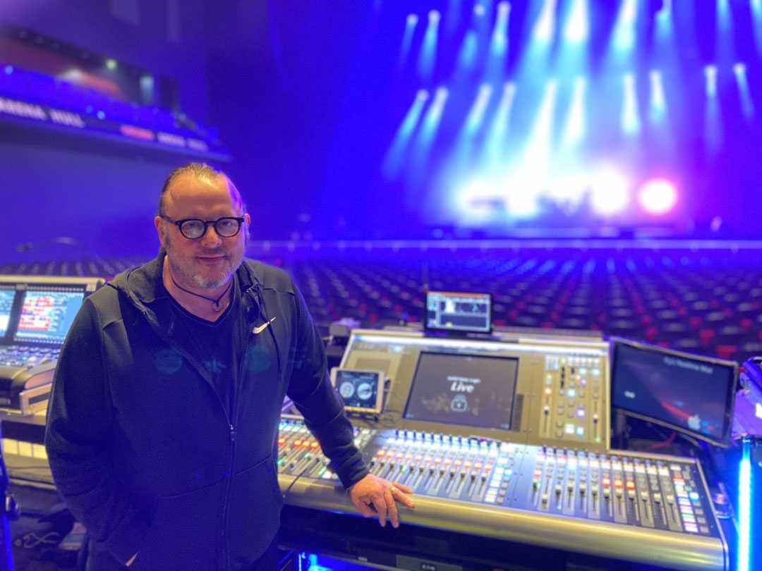 FOH engineer Olivier ‘GG’ Gerard chose a Solid State Logic SSL L200 to create the band’s polished live mix,