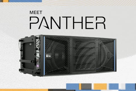 The 24 Pantherline-array speakers will be available from July 2022