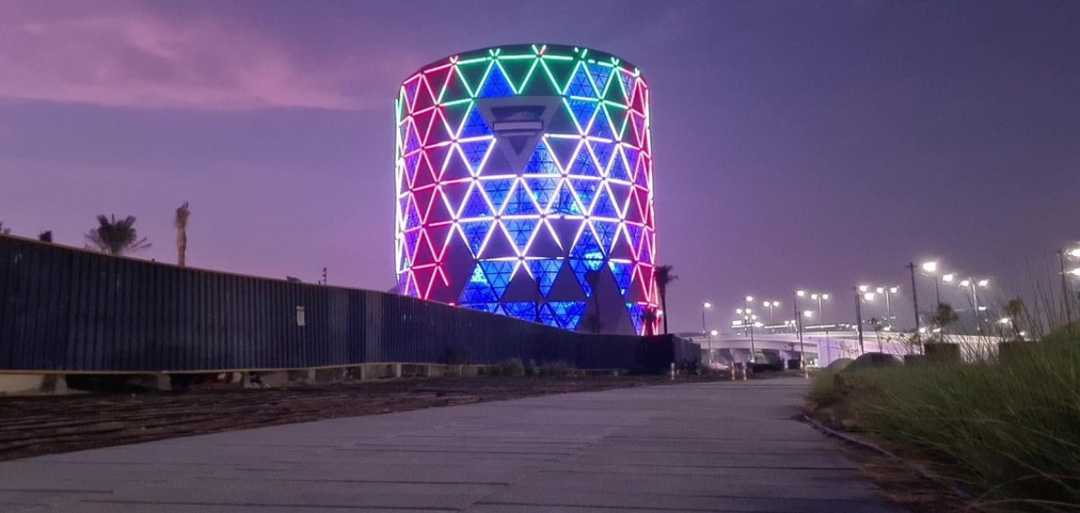 Dubai Hills Mall is home to The Storm indoor rollercoaster