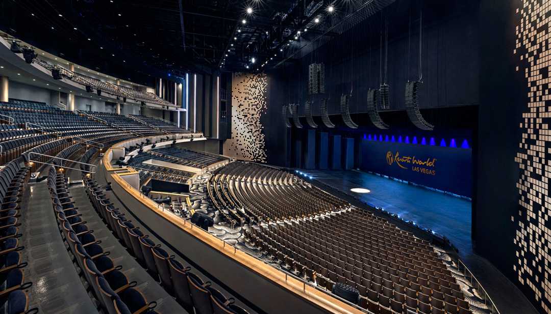 Resorts World Theatre is home to the first fixed install of L-Acoustics L-ISA in Las Vegas Resorts World Theatre is home to the first fixed install of L-Acoustics L-ISA in Las Vegas