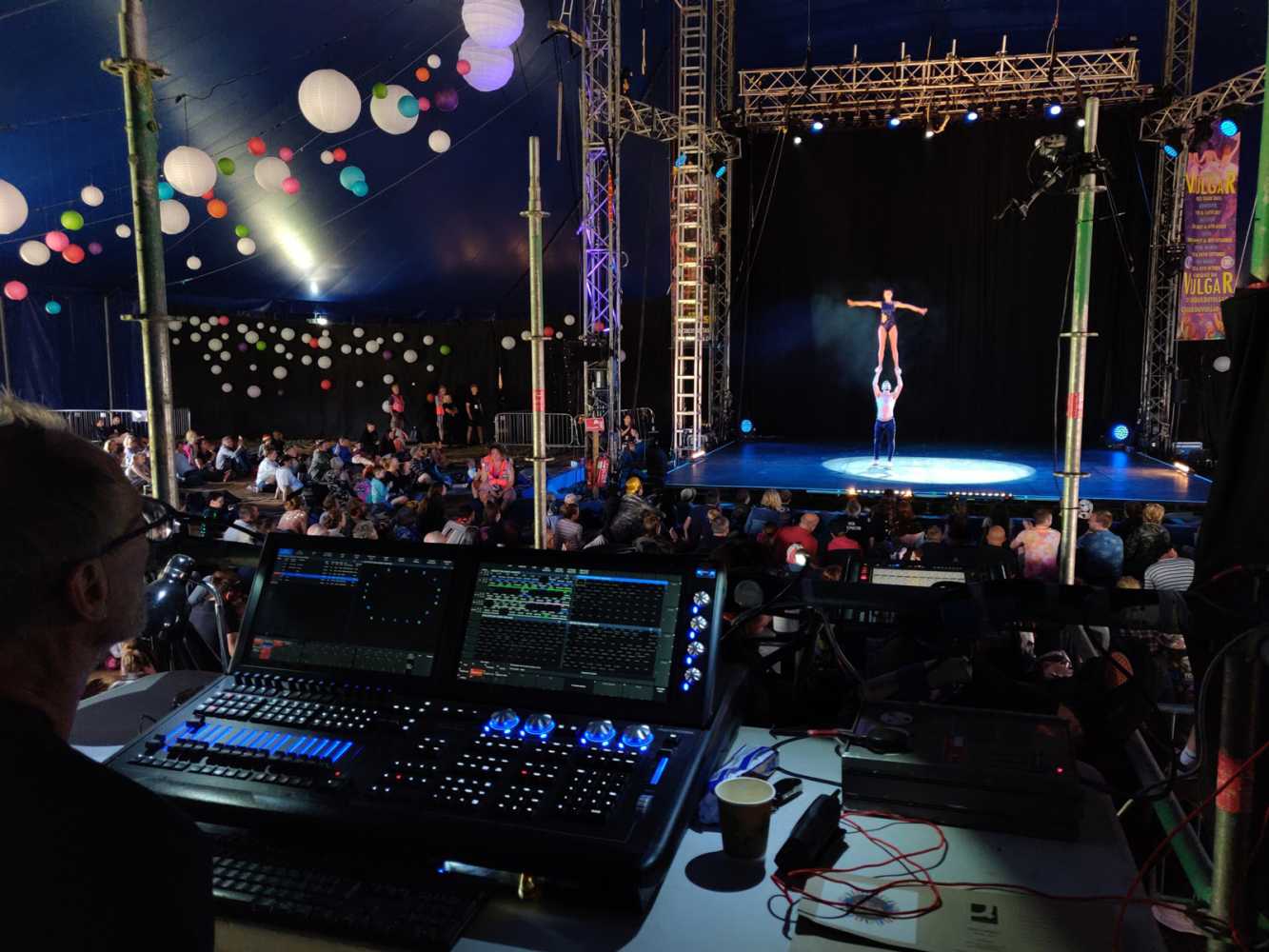 The MagicQ MQ500M was used to support more than just music acts