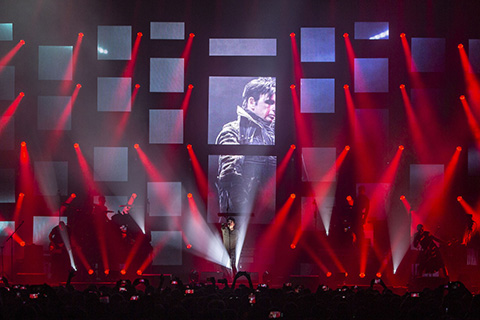 The UK leg of the tour featured a performance at Wembley Arena (photo: Lindsay Cave)