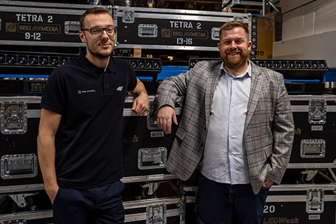 Przemek Stanicki (left) and Marcin Gościniak (photo: Louise Stickland)