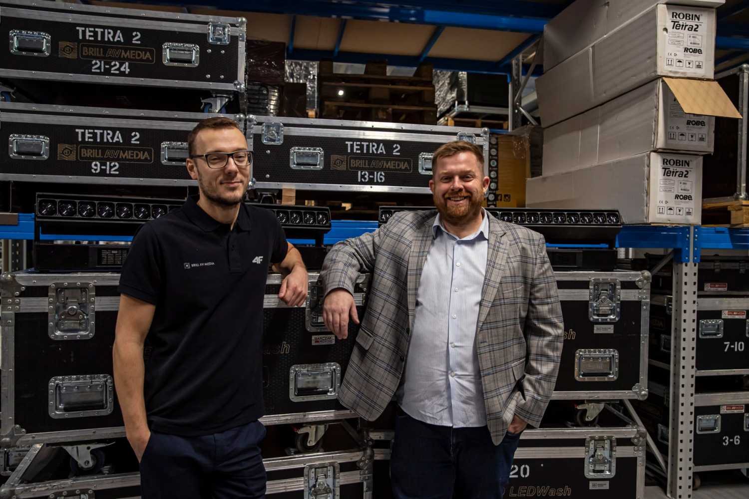 Przemek Stanicki (left) and Marcin Gościniak (photo: Louise Stickland)