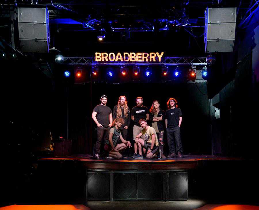 The Broadberry crew (photo: Ashley Travis)