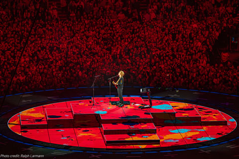 Ed Sheeran returned to Cardiff’s Principality Stadium for three nights (photo: Ralph Larmann)