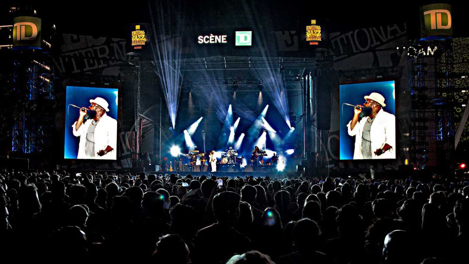 The Scène TD main stage at Montréal