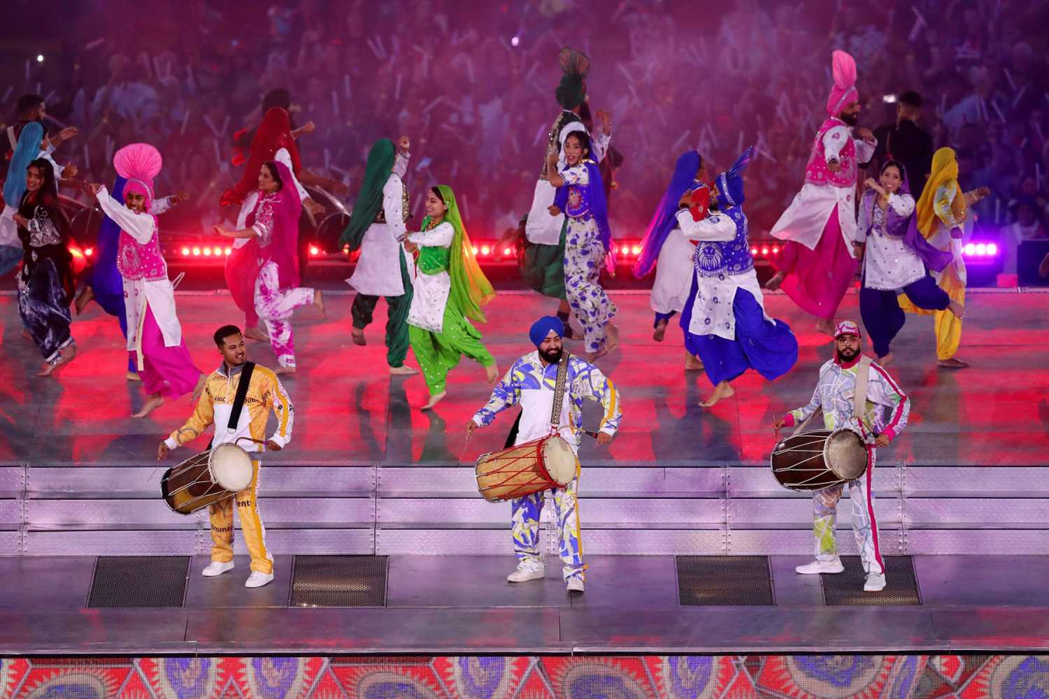 The opening ceremony was a visually spectacular and at times emotional show (Getty Images/Birmingham Ceremonies)