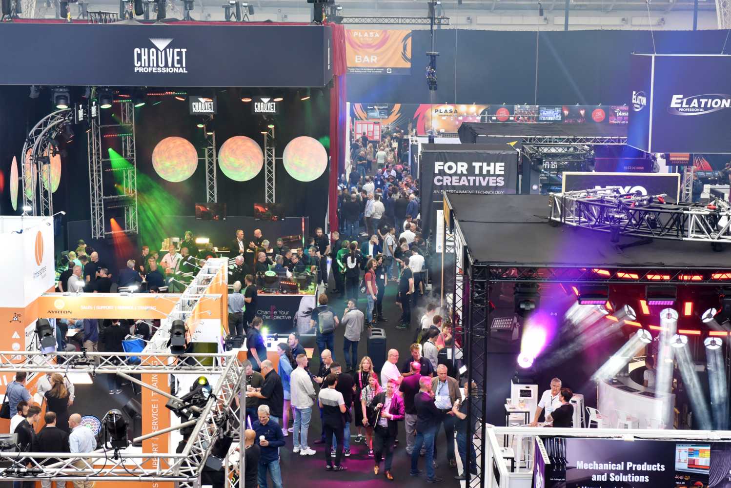 PLASA Show took place at Olympia London from 4 - 6 September