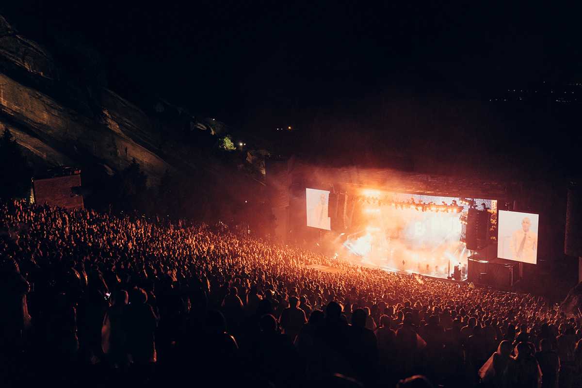 Blackbear plays Red Rocks