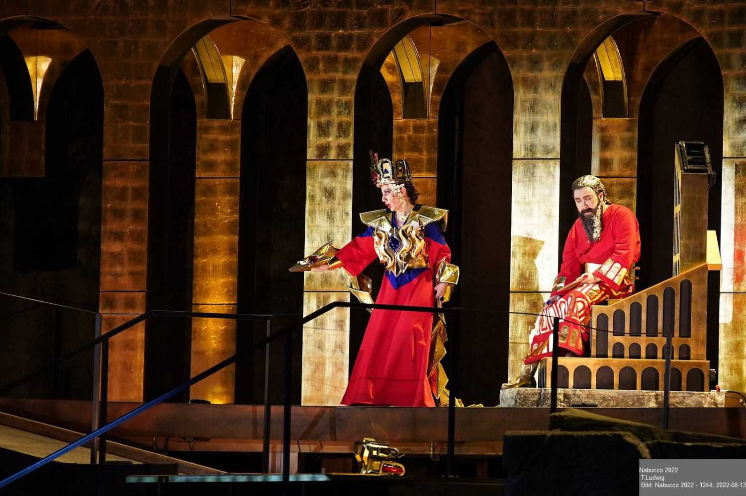 Oper Im Steinbruch is set in the Roman Quarry ampitheatre of St Margarethen (photo: Thomas Ludwig)