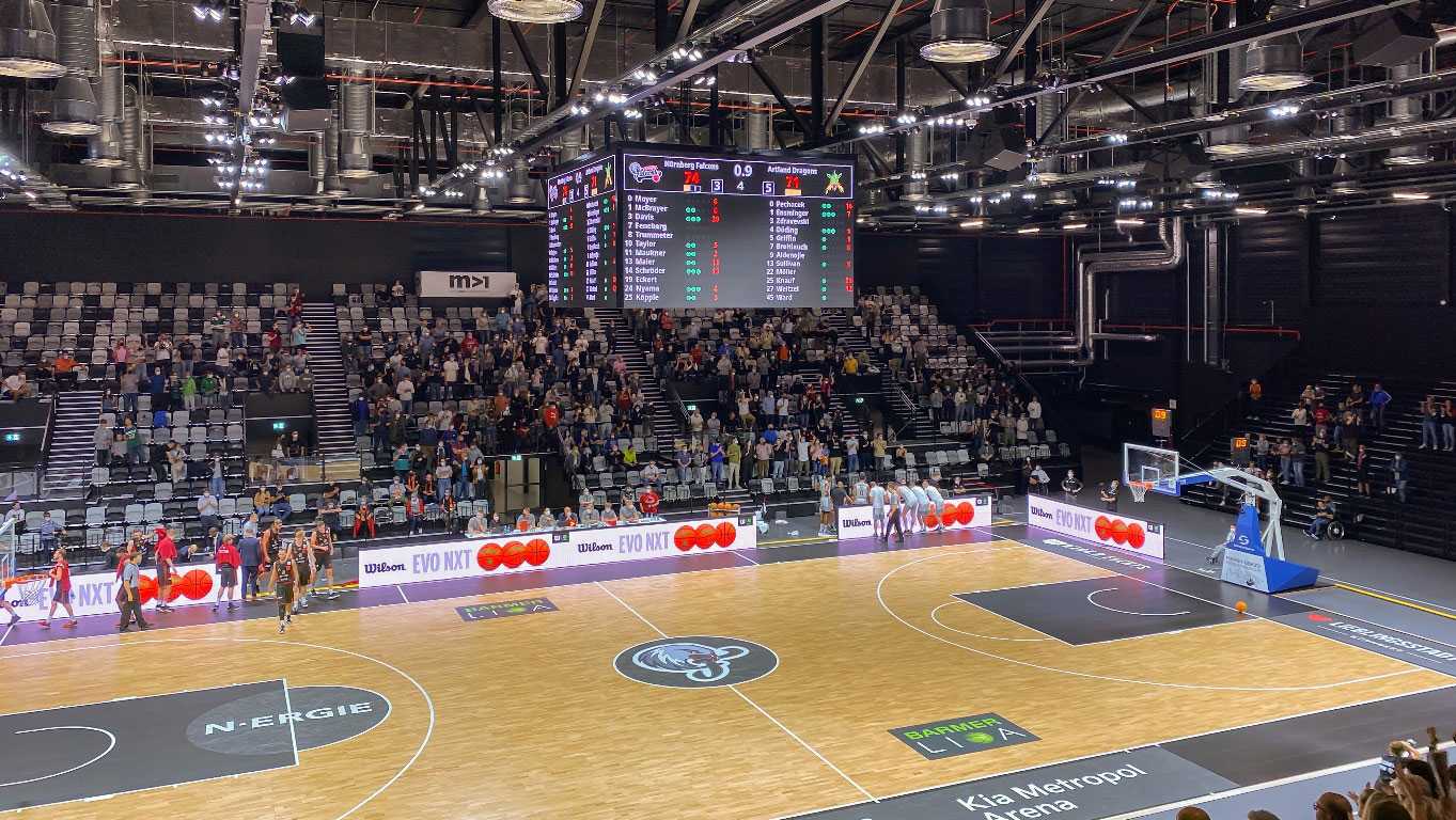 The Kia Metropol Arena in Nuremberg