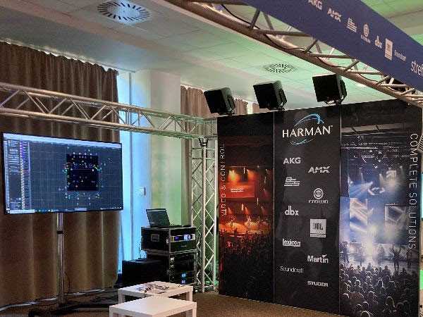 ESS Audio demonstrated TiMax at a recent exhibition in Poland ESS Audio demonstrated TiMax at a recent exhibition in Poland