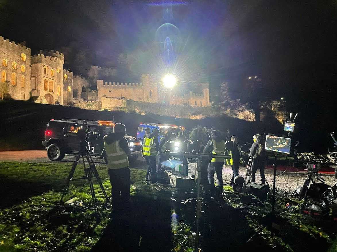 ITV's I'm a Celebrity... Get Me Out of Here! at Gwrych Castle, Wales. (Photo: James Tinsley)