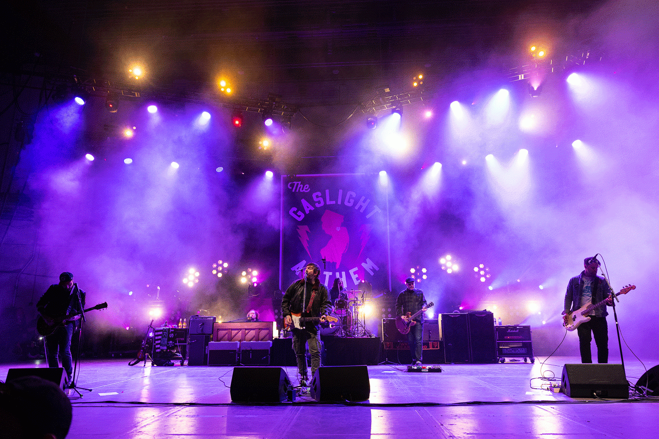 The Gaslight Anthem played the Holmdel, NJ PNC Arts Centre amphitheatre