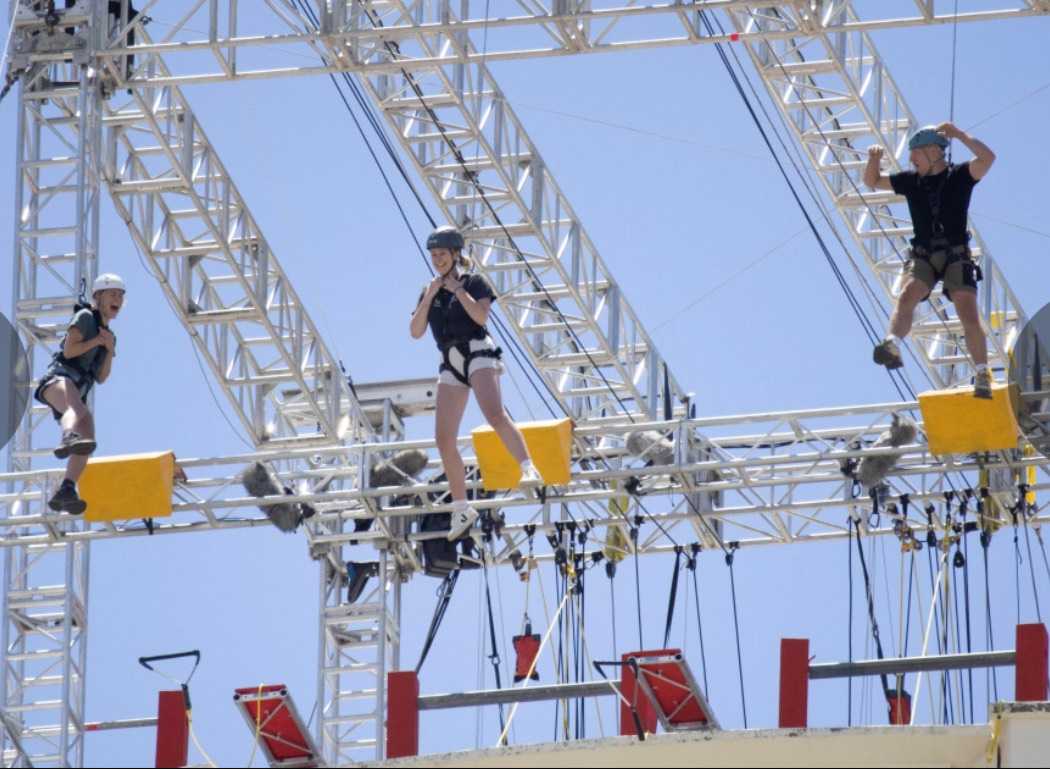 Walking the plank on the Gold Coast