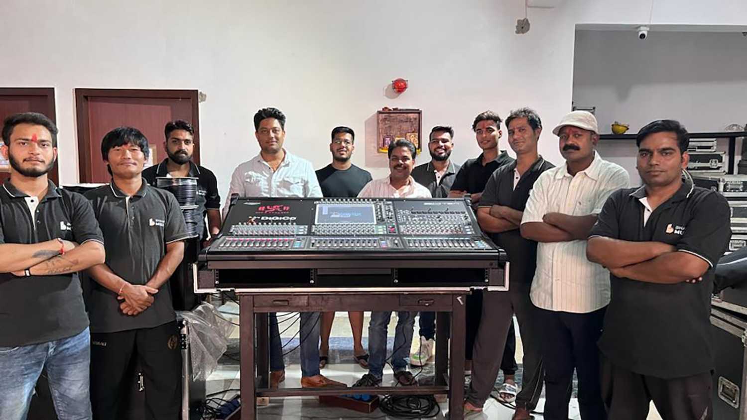The Bharat Music crew The Bharat Music crew