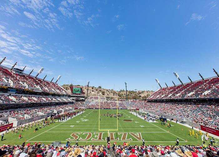 The recently completed Snapdragon Stadium