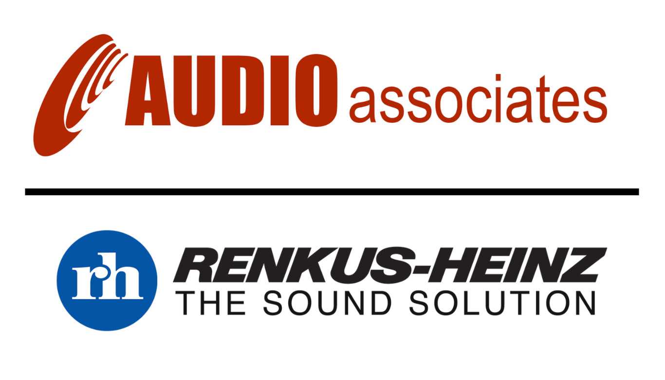 Audio Associates has been representing Renkus-Heinz in the Mid-Atlantic region since 2020